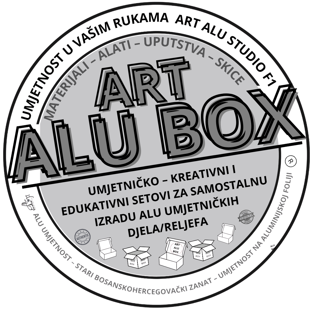 Art Alu Box – umjetničko-kreativni i edukativni koncept za samostalnu izradu alu reljefnih umjetničkih djela